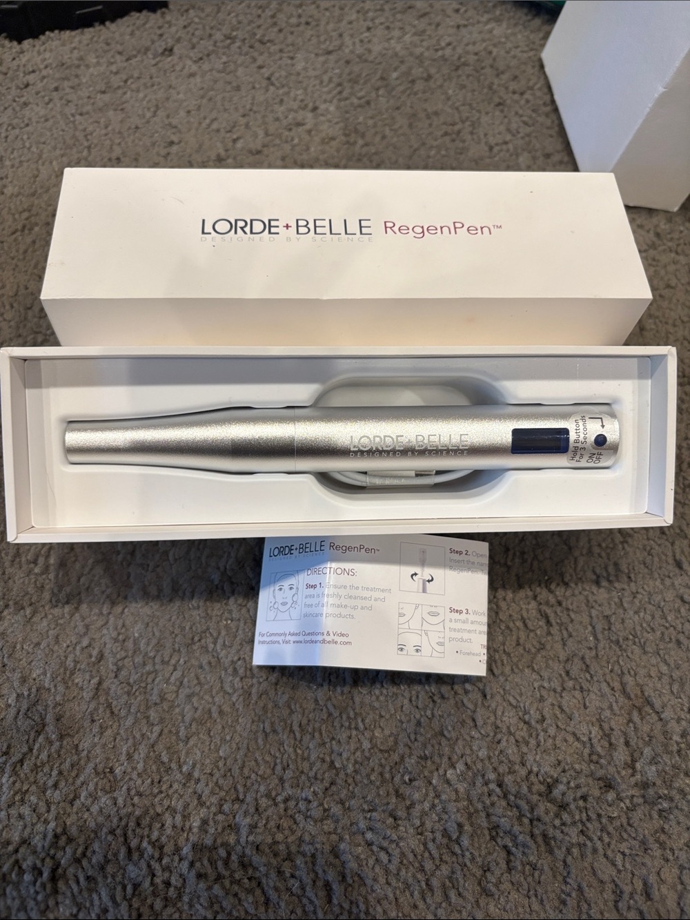 Lorde + Belle RegenPen™ Silver Home Beauty Device